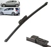 OEM Quality Wiper 11" Rear Wiper Blade Compatible with VW Golf 6 7 VI 5K1 VII Variant MK6 MK7 Sportsvan Windshield Windscreen Rear Window Perfect fit for windshields