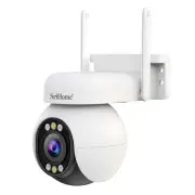 Srihome SH051 4MP HD Dual Band WiFi Security Camera 5X Optical Zoom PTZ IP Cam Auto Tracking Color Night Vision Two-way