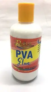 3x 250ml PVA Glue Stationery Craft Clear Glue School Project PVA Adhesive Glue