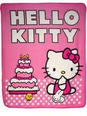 Hello Kitty Fleece Blanket/Throw 02
