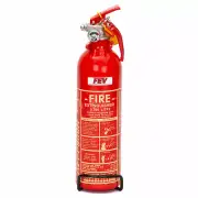FEV 1.75LTR FOAM GLOSS RED HANDHELD FIRE EXTINGUISHER WITH BRACKET AND 2 STRAPS