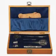 SilverStitch Vintage Scissors Set: European Style Stainless Steel Sewing & Embro