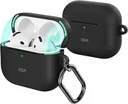 ESR for AirPods 4 Case, Compatible with AirPods 4th Generation Case (2024) (USB-C), Magnetic Lid Lock, Full Drop Protection Cover, Cloud Soft Case, Black
