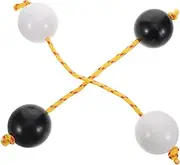 HAMPPLIES 2 Pairs Music Ball Shaker Instrument Rhythm Sand Ball Musical Instrument Shaking Balls Musical Ball Shakers Rhythm Balls Shaker for Beginner Single-hand Percussion Cloth