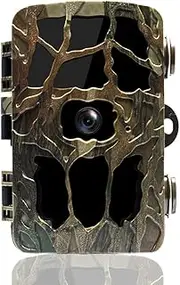 Camera 0.2s Trigger Wildlife Camera Scouting Securi Trail Cameras IP66 4K P Outdoor Army Green