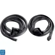 1965-66 Ford Mustang Roofrail Weatherstrip Seals Pair Fastback - New (for: Ford)