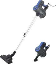 Akitas S12 Corded Vacuum Cleaner Handheld Stick Corded Hoover 2 in 1 Bagless Vacuum Cleaner with German Wessel Werk Head Nozzle Light Weight