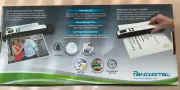 New Pandigital Handheld Wand Document Scanner with Feeder Dock Blue Sealed Box
