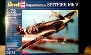WWII Revell Supermarine Spitfire Mk V model