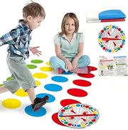 Generic Twisting Game | Large Mat Interactive Toys, Body Twist Balance Games, Twist Poses Indoor & Outdoor Game for All Ages
