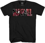 Marvel Logo Spider-Man Adult Men's Graphic T-Shirt