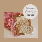 Macrame Summer Bag / Clutch DIY Kit