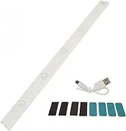 LED Light Strip Magnetic Brightness Color Adjustable Motion Sensor Rechargeable Under Counter Closet Light 5VMagnetic Installation Super Slim Counter Light Under Cabinet Lighting