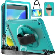 iPad 9th/8th/7th Generation Case-Built-in Screen Protector, Shockproof