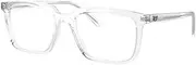 [Ray-Ban] RX7239 Eyeglasses Bundle: RX 7239 ALAIN 2001 Alain Transparent and Universal Anti-slip Silicone Leash, Alain Transparent