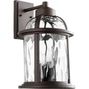 Quorum International 7760-4-86 Winston Outdoor Wall Light Oiled Bronze