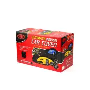 SAAS Car Cover Indoor Classic Ultra 4 Way 5.3m-5.6m Black Finish with SAAS Logo