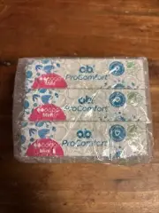 3pk O.B. Original Tampons Level #2 Mini - 48 Tampons - Reliable Protection