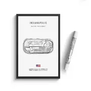 [Namly Design] Poster – INDIANAPOLIS / MOTOR SPEEDWAY / 02