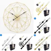 Replacement Clock Mechanism Clock Movement Easy To Use High Torque Long Hands