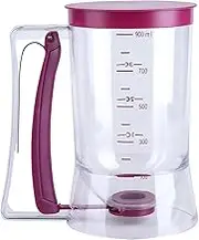 Batter Dispenser Conveniently and Safely Operated Cupcake Pancake Waffle Measuring Cup Kitchen Baking Tool