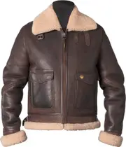 Helstons Bombardier Thunder Jacket, brown, Size L for Men