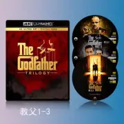 4K Blu-ray Disc "Godfather Trilogy" 4k Blu-ray set 2160p【教父 三部曲】