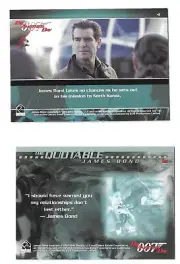James Bond Die Another Day Lot 54 Cards Rittenhouse 007 Brosnan Berry Pike