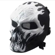 Airsoft Paintball Tactical Full Face Protection Skull Mask Skeleton Army Outdoor
