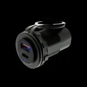 Hulk 4X4 Quick Charge QC3.0 & QC4.0 Dual USB Socket 4x4 Electrical Accessory