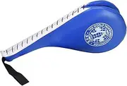 Taekwondo Double Kick Train Strike Pad Target Tae Kwon Do Karate Kickboxing Speed Accuracy Strength Blue