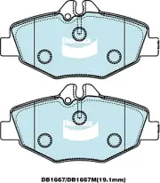 Bendix Euro+ Front Brake Pad Set for Mercedes Benz E270 W211 2.7L OM647.961 Dies