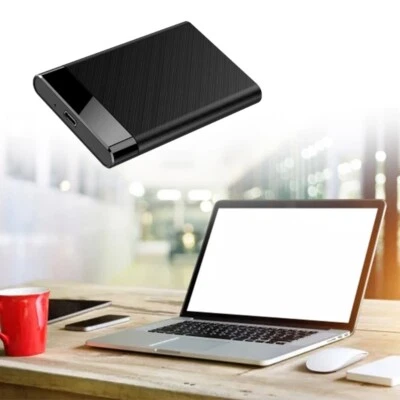 2.5in HDD Case- USB3.1 SSD Enclosure External Hard Drive Disk Box 2.5
