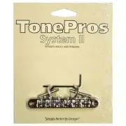 TonePros ABR-1 Tuneomatic Bridge (Notched Saddles) Nickel AVR2P-N