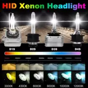 2Pcs 55W D1S D2S D3S D4S HID Xenon Headlight Bulbs Kit 6000K 8000K 10000K 12000K