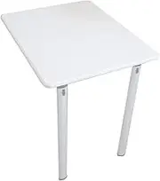 Floating Wall Shelves Wall Mounted Folding Dining Table Bar Counter Multifunction Wood Desk 2 Styles (White 74 * 40 * 74Cm)