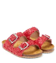 [PePe] PèPè Fuffy sandals UK 12 red