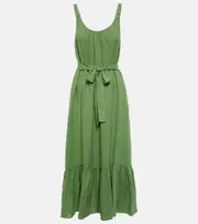 [Velvet] Velvet Linen maxi dress AU 16 green