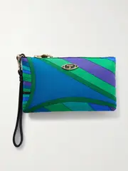 [PUCCI] PUCCI - Printed Shell Clutch - Blue - One size One size Blue