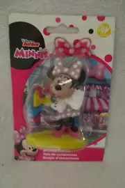 Disney Minnie Mouse Birthday Candle Cake Topper Wilton New
