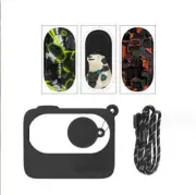 For Insta360 GO3 Silicone Cover Thumb Camera Sticker Lens Cover Case Rope Parts