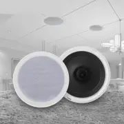 Home Theater Sound System Ceiling Speaker Stereo 15W 6 inch Residential Hotel