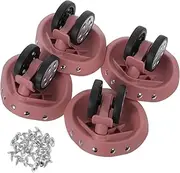 GALPADA 2 Pairs Luggage Wheels Replacement Plastic Suitcase Spinner Wheel Replacement Abs Swivel Caster Wheels for Luggage Storage Box and Trolley