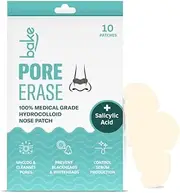 BAKE Nose For Pore Cleansing & Blackheads Removal | Hydrocolloid Nose Strips For Control Sebum Production (10 Strips)