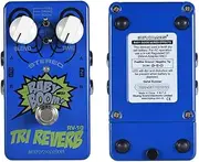 RV-10 Baby Boom Series 3 Modes Stereo Reverb Guitar Effect Pedal True Bypass Full Metal Shell Navy Blue RV-10