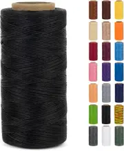 Waxed Thread For Leather, Sewing, Cord For Bracelet Making, Bookbinding, DIY