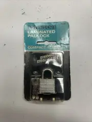 NOS VTG 10D Master Lock Padlock Small Lock W 2 Keys NEW IN PKG Fast Shipping