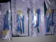 4 Pcs New Laparoscopic Disposable Trocar With 5mm Cannula Forceps Instruments