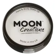 Moon Creations White Pro Face Paint Cake Pot 36g