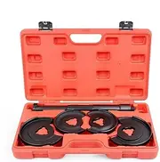 HORUSDY 5-Piece Coil Spring Compressor Tool, Heavy Duty Alloy Steel Spring Strut Compressor for Automotive Suspension Systems, Suitable for Mercedes, BMW, Ford, and More